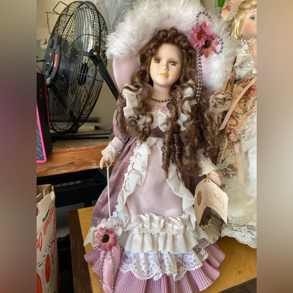 3 Porcelain Dolls